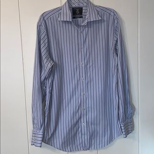 Maker & Company blue, white & pink‎ dress s…